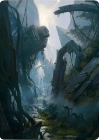 Swamp Art Card