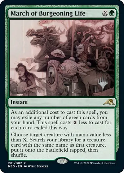 March of Burgeoning Life - Foil