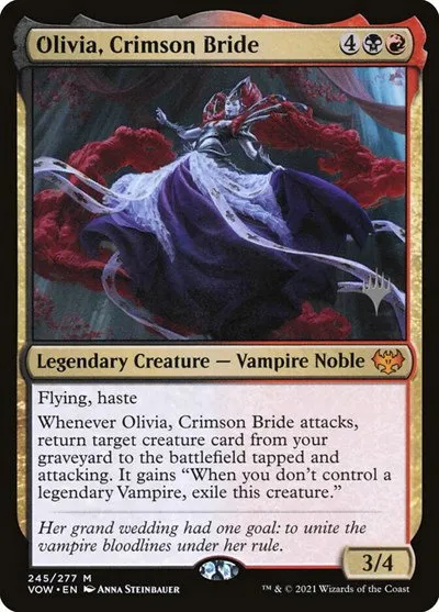 Olivia, Crimson Bride - Foil Olivia Crimson Bride