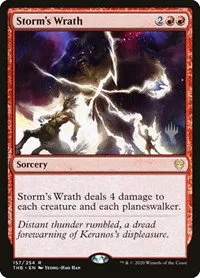Storm's Wrath - Foil