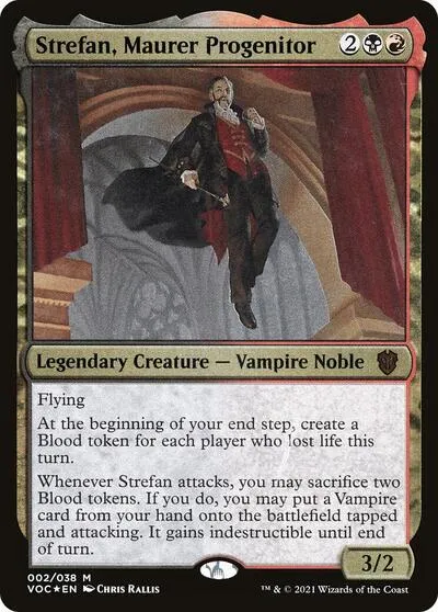 Strefan, Maurer Progenitor (Display Commander) - Thick Stock - Display Commander