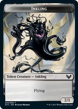 Inkling (4) // Treasure (7) Double-sided Token