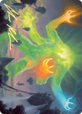 Omnath, Locus of Creation Art Card - Gold Stamped Signature