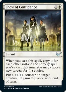 Show of Confidence - Foil