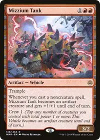 Mizzium Tank - Foil Mizzium Tank
