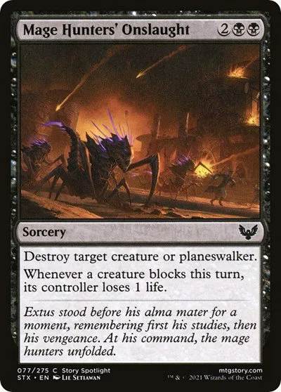 Mage Hunters' Onslaught - Foil