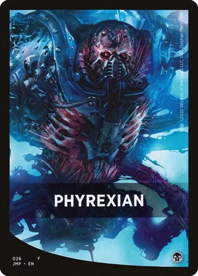 Phyrexian Theme Card - Normal Phyrexian Theme Card