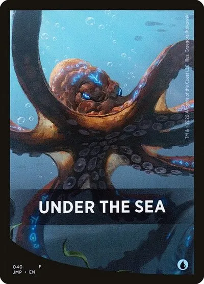 Under the Sea Theme Card - Normal Under The Sea Theme Car