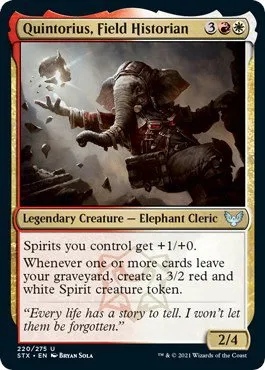 Quintorius, Field Historian - Foil