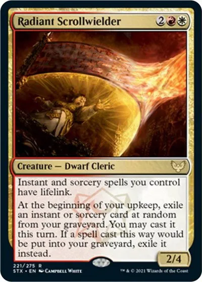 Radiant Scrollwielder - Foil