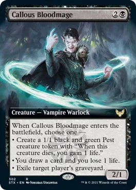 Callous Bloodmage - Foil