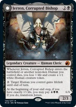Jerren, Corrupted Bishop - Foil