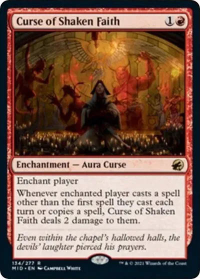Curse of Shaken Faith - Foil