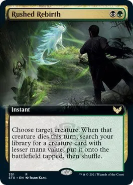 Rushed Rebirth - Foil
