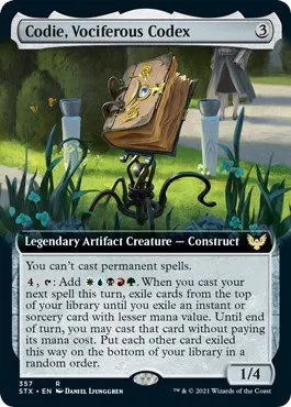 Codie, Vociferous Codex - Foil