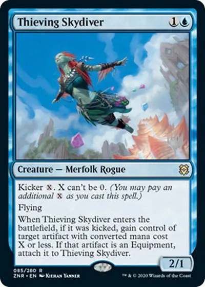 Thieving Skydiver - Foil