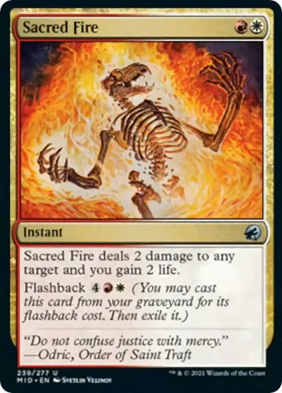 Sacred Fire - Foil