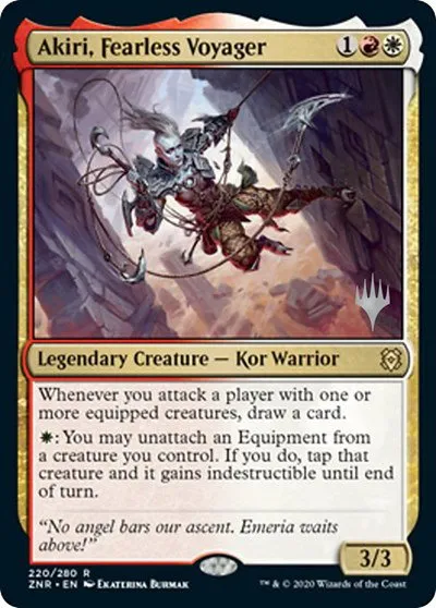 Akiri, Fearless Voyager - Foil