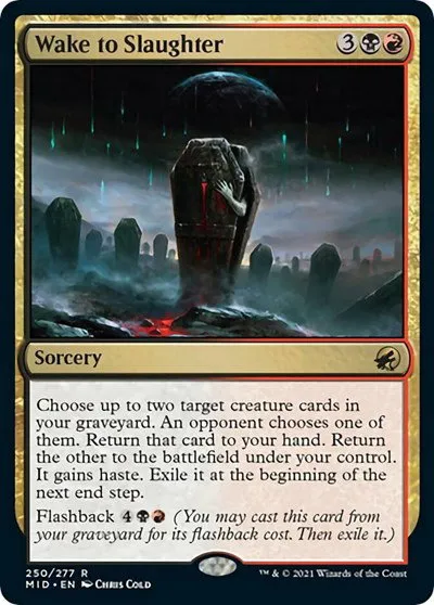 Wake to Slaughter - Foil