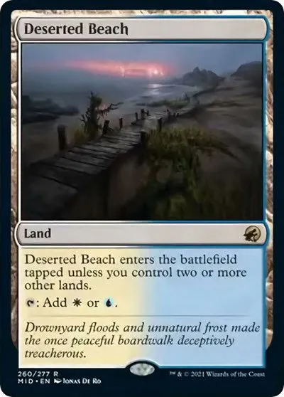 Deserted Beach - Foil