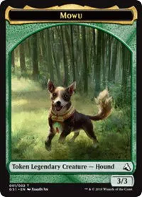 Mowu Token - Foil Mowu Token