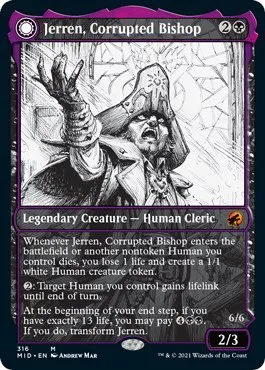 Jerren, Corrupted Bishop - Foil