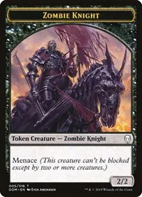 Zombie Knight Token - Normal Zombie Knight Token