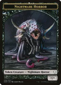 Nightmare Horror Token - Normal Nightmare Horror Token