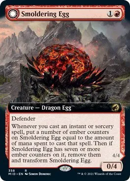 Smoldering Egg - Foil
