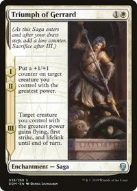 Triumph of Gerrard - Foil