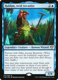Haldan, Avid Arcanist - Foil