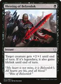 Blessing of Belzenlok - Foil
