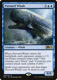 Pursued Whale - Foil