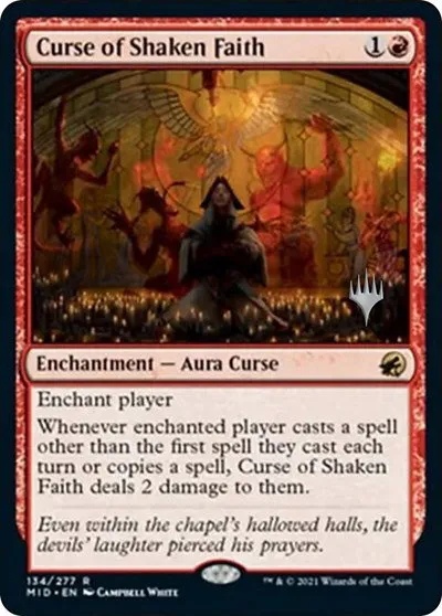 Curse of Shaken Faith - Foil