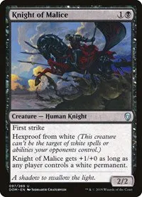 Knight of Malice - Foil