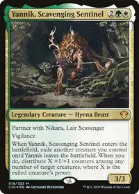 Yannik, Scavenging Sentinel - Foil