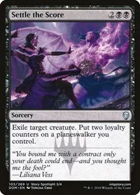 Settle the Score - Foil