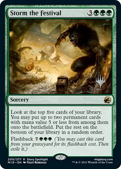 Storm the Festival - Foil