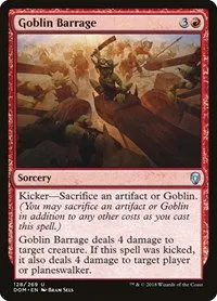 Goblin Barrage - Foil