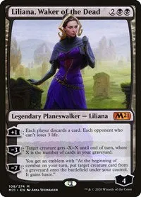 Liliana, Waker of the Dead - Foil