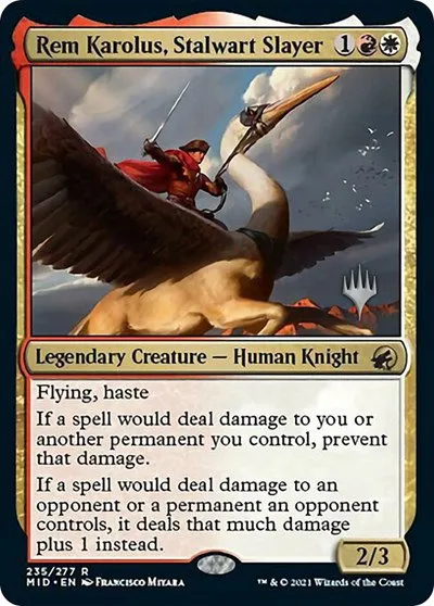 Rem Karolus, Stalwart Slayer - Foil