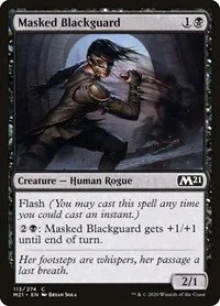 Masked Blackguard - Foil