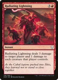 Radiating Lightning - Foil