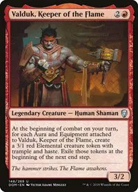 Valduk, Keeper of the Flame - Foil