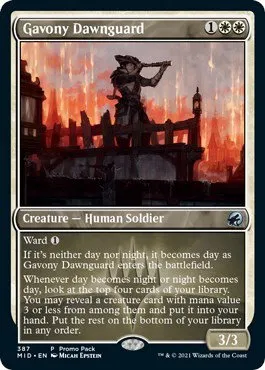 Gavony Dawnguard - Foil