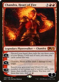 Chandra, Heart of Fire - Foil