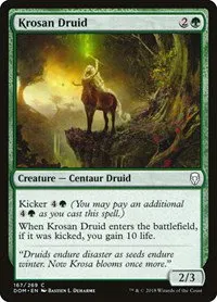 Krosan Druid - Foil
