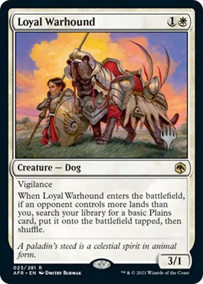 Loyal Warhound - Foil