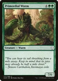 Primordial Wurm - Foil
