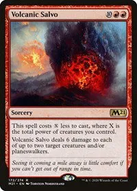 Volcanic Salvo - Foil